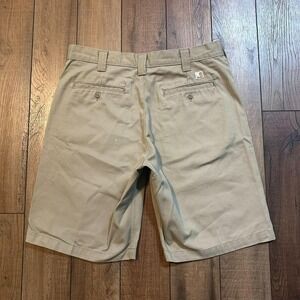Vintage Carhartt Tan‎ Khaki Chino Shorts size 34